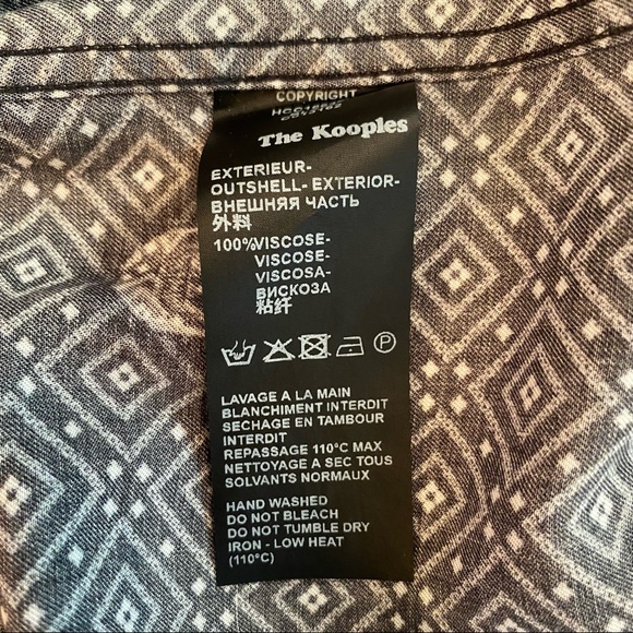 THÉ KOOPLES skull pattern shirt - Picture 5 of 6